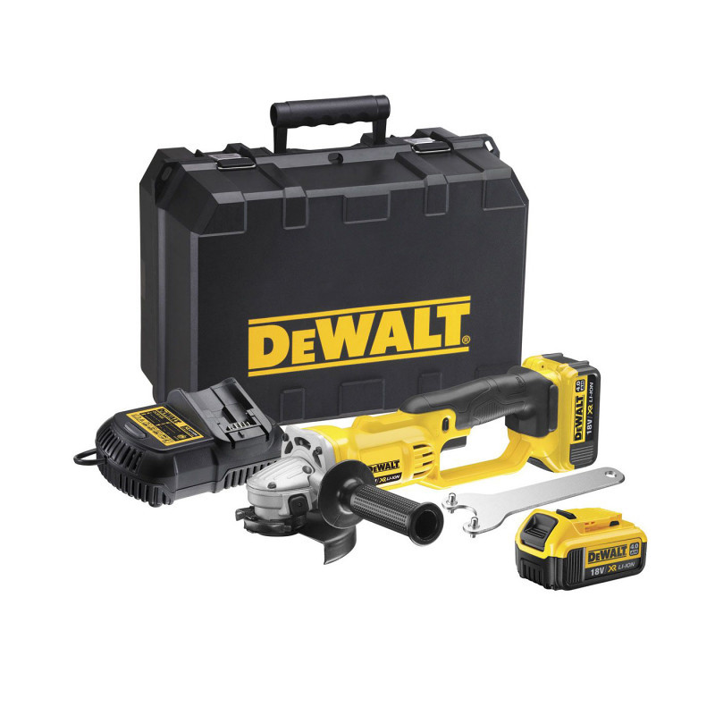 DeWALT aku ugaona kutna brusilica DCG412M2 18V 125mm