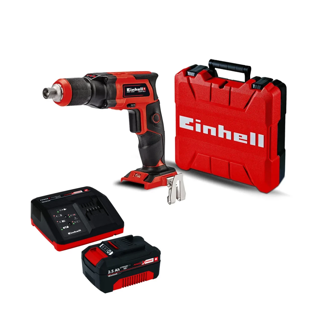 Einhell aku zavrtač šauber PXC TE-DY 18 Li Kit-1