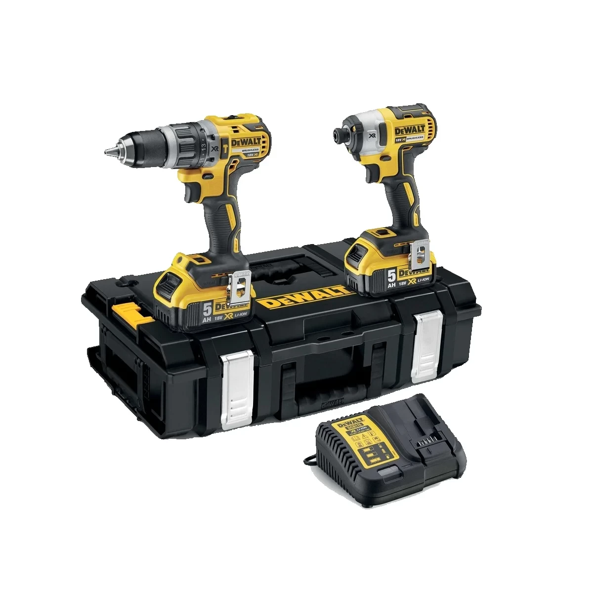 DeWALT set aku bušilica, udarni odvijač DCK266P2-QW Kit