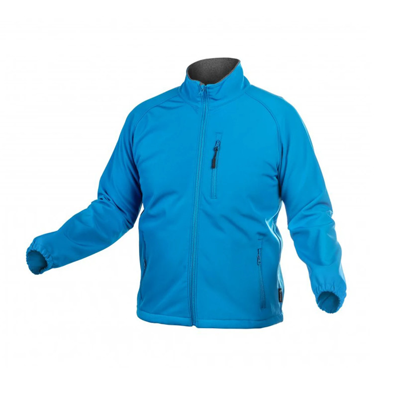 Hoegert softshell svijetlo plava jakna BIESE HT5K256