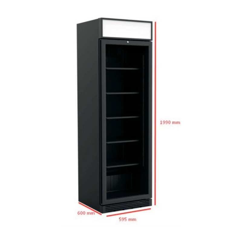 Rashladne vitrine MAX TMRV 385 DC BLACK