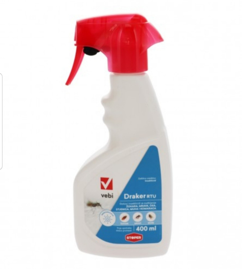 Draker gotovi insekticid 400ml NOVO sprej