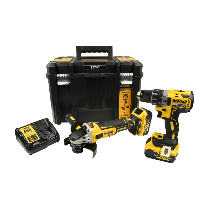 DeWALT aku brusilica i bušilica DCK2020P2T 18V