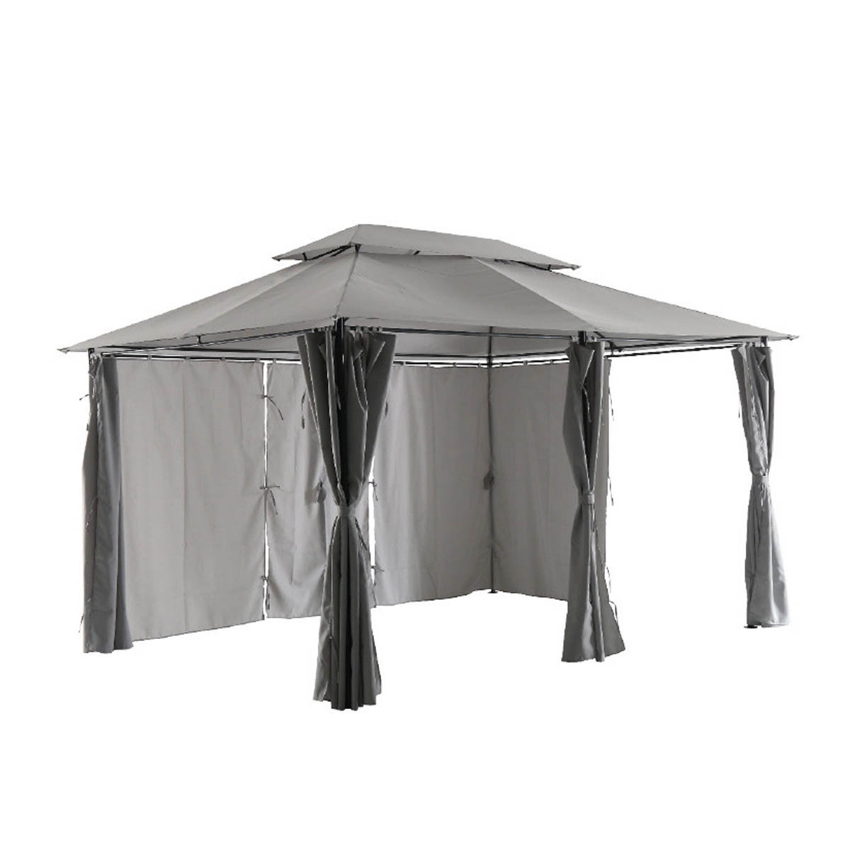 Metalna gazebo tenda Belize 3x4m sa zavjesama