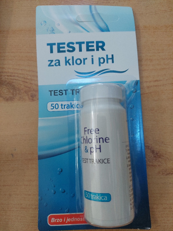 Test trakice ta hlor i ph tester bazen voda 50 komada