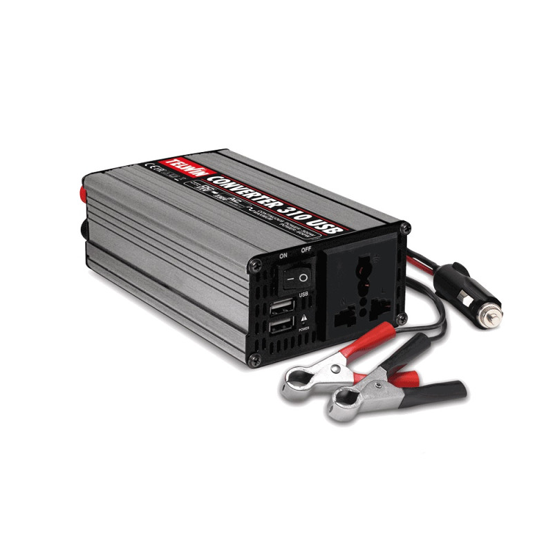 TELWIN pretvarač napona 12 V na 230 V Converter 310 USB