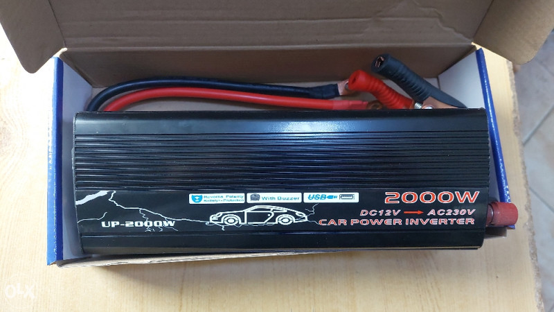 Pretvarac 2000w inverter pretvaraci 12v > 230v