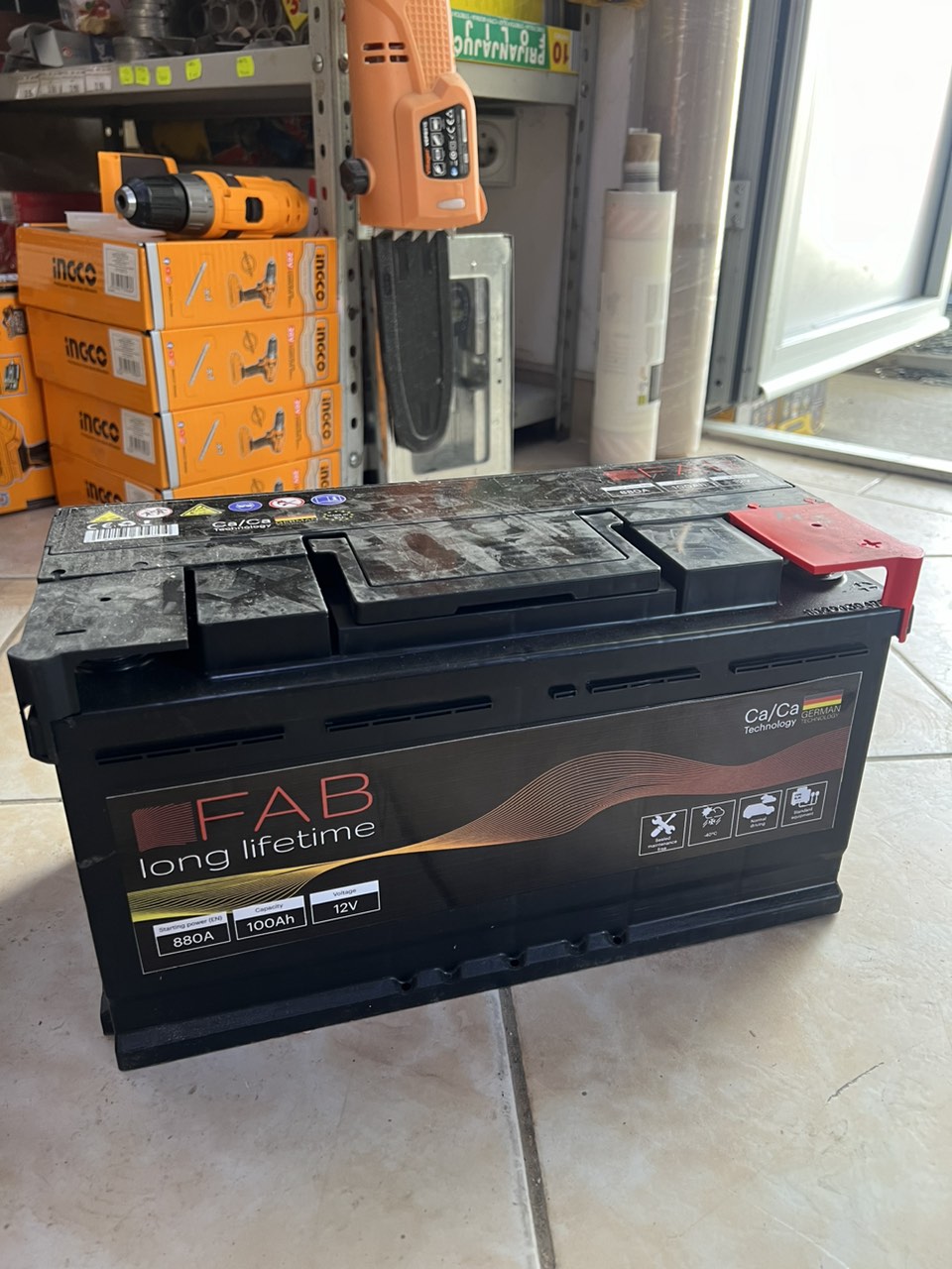 Akumulator FAB 100ah R 12V B3/B4 880 A