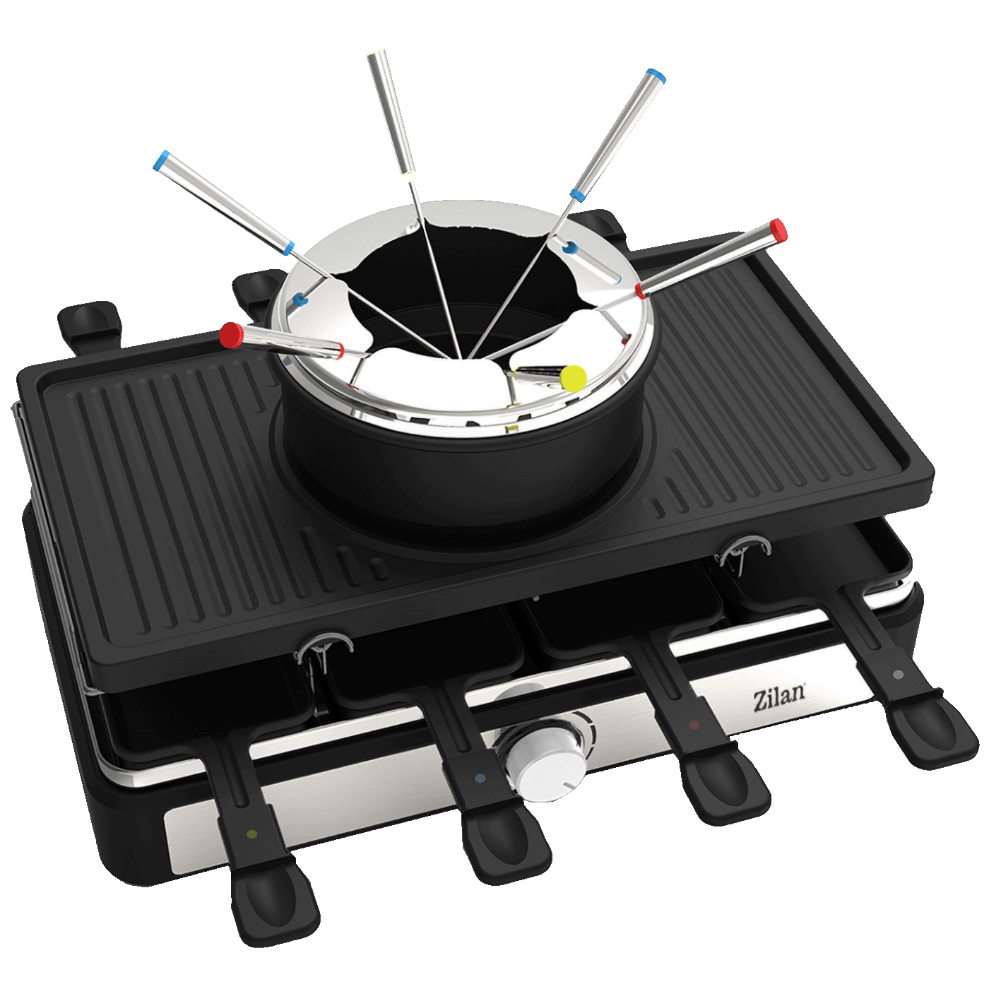 Zilan Elektricni Rostilj / Raclette / Fondue 3u1